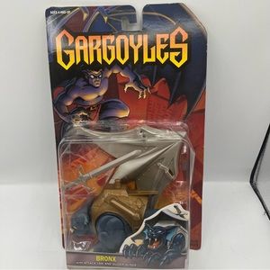 VINTAGE Kenner Gargoyles BRONX Action Figure with Attack Jaw and Wings 1995